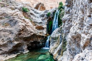 Wasserfall Wadi Tiwi